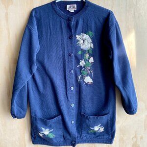 Vintage Canada North Sportswear | Bird Button Cardigan